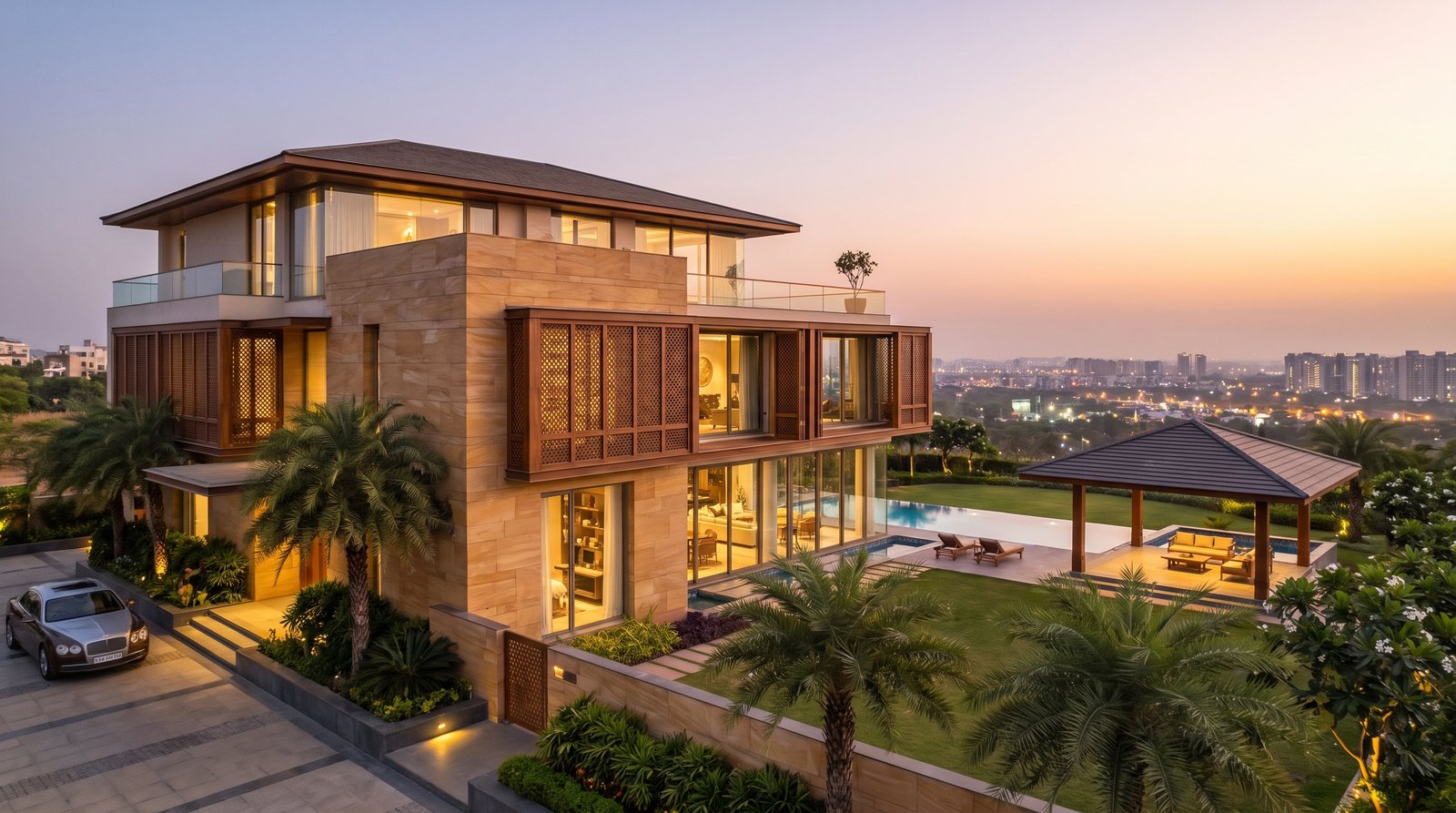Modern Indian luxury home